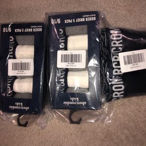 Abercrombie Kids boys briefs NWT size 9/10
